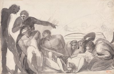 Howard Visiting a Prison by George Romney